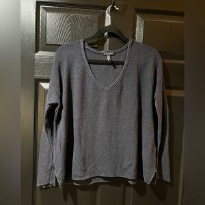 Eileen Fisher 100% Organic Linen V Neck Sweater